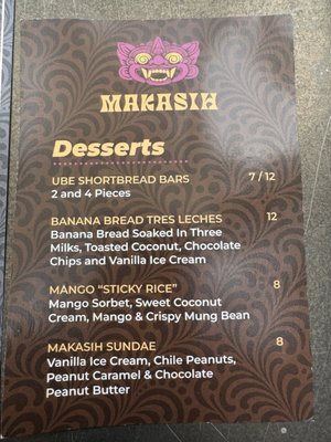 Menu photo 5 Makasih Camarillo, CA Menu photo 5 Makasih Camarillo, CA