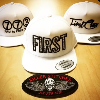 312 Stitches - First Class Snapback, previous costumers - Customized Merchandise Near Me - Chicago, Illinois 312 Stitches - First Class Snapback, previous costumers - Customized Merchandise Near Me - Chicago, Illinois