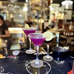 Ritual House - Martini Tree $30 - mix and match three martinis, we got a Beanitini and two Lavender Lemon Drops