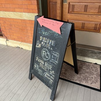 Pullman Club Coffee Shop - Outside sign - Coffee & Tea Near Me - Chicago, Illinois Pullman Club Coffee Shop - Outside sign - Coffee & Tea Near Me - Chicago, Illinois