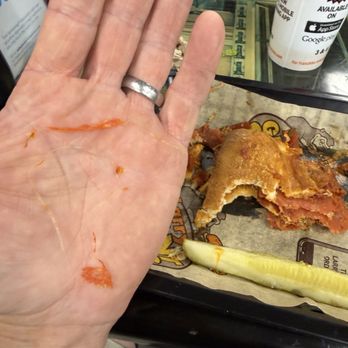 Larry's Giant Subs - Plastic in 2 sandwiches. Choked on 4 other pieces! - Sandwiches Near Me - Fleming Island, Florida Larry's Giant Subs - Plastic in 2 sandwiches. Choked on 4 other pieces! - Sandwiches Near Me - Fleming Island, Florida