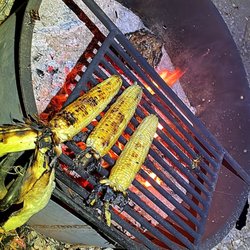 Goose Meadow Campground - Elotes asados