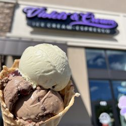 Violets & Cream