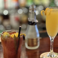 Patterson's Pub - Bloody Mary and a mimosa.