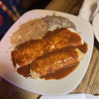 Las Palmas Mexican Restaurant - 17. Two Enchiladas, Rice & Beans - Mexican Near Me - Cumming, Georgia Las Palmas Mexican Restaurant - 17. Two Enchiladas, Rice & Beans - Mexican Near Me - Cumming, Georgia