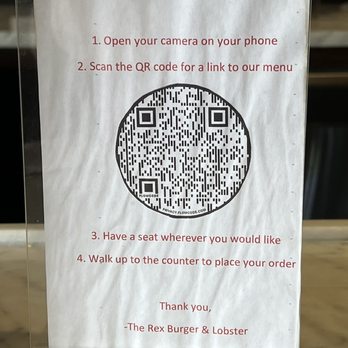 The Rex Burger & Lobster - QR menu - American Near Me - Mineola, New York The Rex Burger & Lobster - QR menu - American Near Me - Mineola, New York