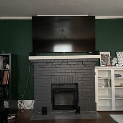 OddityTVandSound - Side note, the TV is straight. Our mantle isn't lol