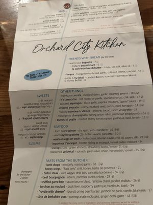 Menu photo 8 Orchard City Kitchen Campbell, CA