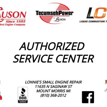 Lonnie's Small Engine Repair - Generator Installation/Repair Near Me - Mount Morris, Michigan Lonnie's Small Engine Repair - Generator Installation/Repair Near Me - Mount Morris, Michigan