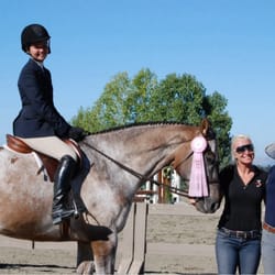 Wilson Show Stables - Showing- great ribbons! With 2 amazing trainers