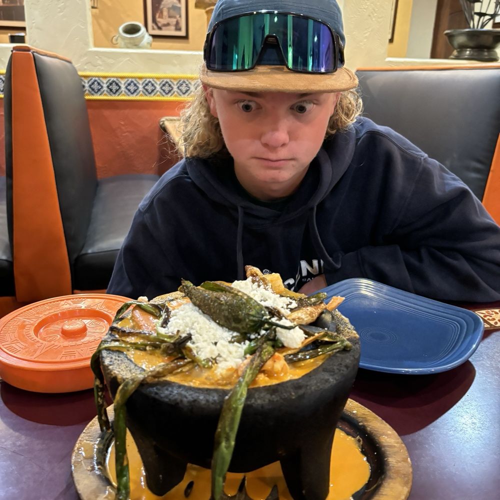 Seafood Molcajete was delicious! Seafood Molcajete was delicious!