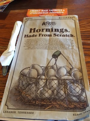 Menu photo 7 Cracker Barrel Old Country Store Nashville, TN Menu photo 7 Cracker Barrel Old Country Store Nashville, TN