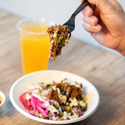Mahana Fresh - Our Birria Bowl is served with consomé on the side - so you can get saucy!