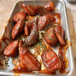 Side Iron Bbq - Smoked sausage