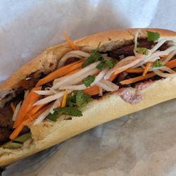 Time Pho Boba - Chicken banh mi, with pate