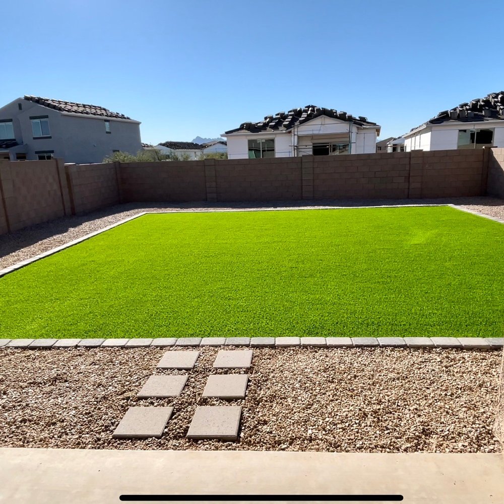 Sunset Sky Landscape - My new back yard. - Landscaping Near Me - Tucson, Arizona