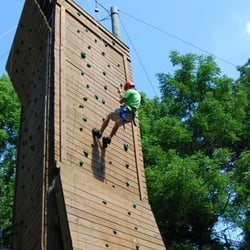 Jameson Camp - Challenge Course includes low ropes/team building initiatives and a high ropes course!