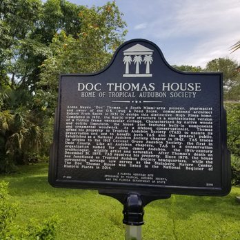 Tropical Audubon Society - Doc Thomas House - Community Service/Non-Profit Near Me - Miami, Florida