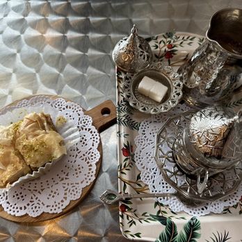 Family Cafe - Pistachio Baklava - Coffee & Tea Near Me - Beaverton, Oregon