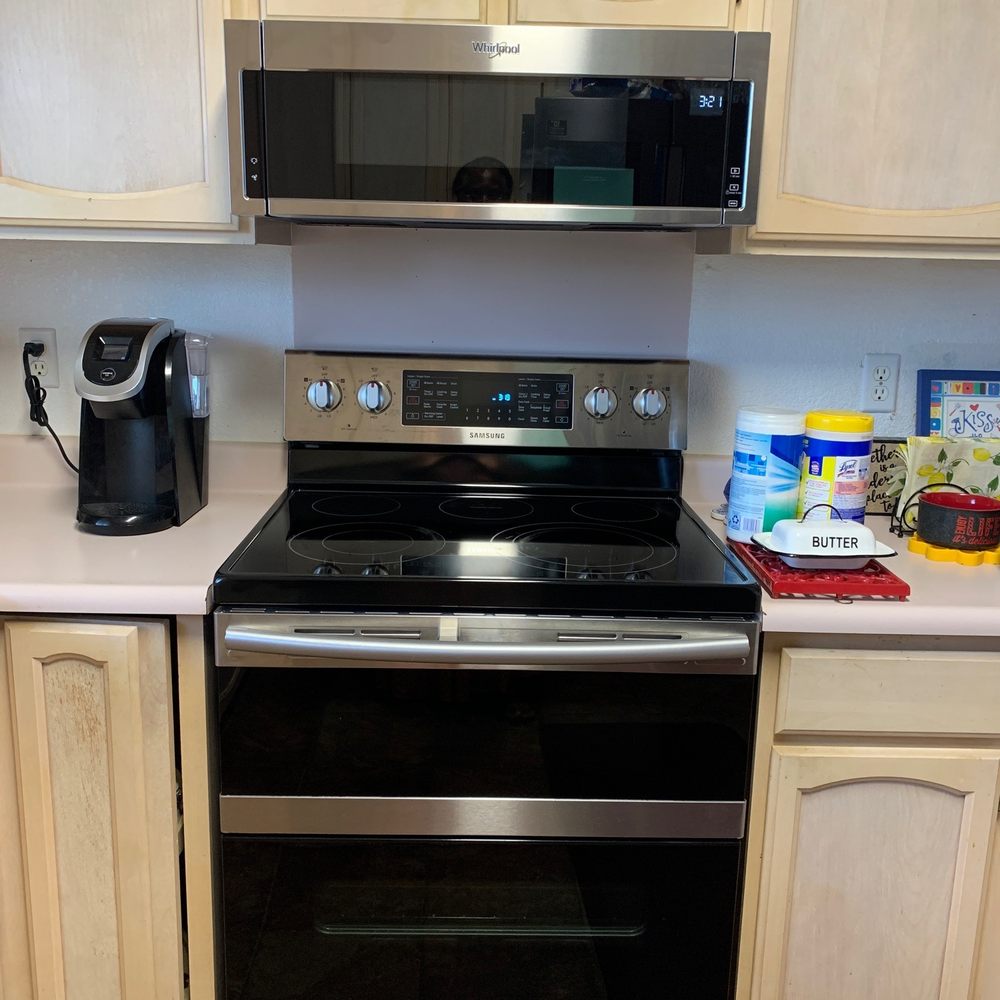 Microwave installation,