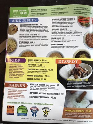 Menu photo 6 Milagros Orem, UT