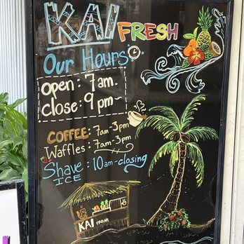 Kai Fresh - Coffee & Tea Near Me - Honolulu, Hawaii