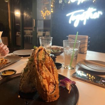 Novu Fusion - Burrito Tempura - Sushi Bars Near Me - Doral, Florida