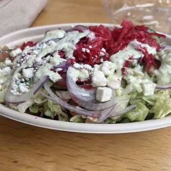 Kotti Berliner Döner Kebab - Roasted Chicken Over Rice Pilaf Bowl (GF) - Kebab Near Me - New York, New York Kotti Berliner Döner Kebab - Roasted Chicken Over Rice Pilaf Bowl (GF) - Kebab Near Me - New York, New York