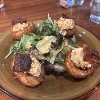 Lazy Dog Restaurant & Bar - Fried Deviled Eggs - New American Near Me - Orange, California Lazy Dog Restaurant & Bar - Fried Deviled Eggs - New American Near Me - Orange, California