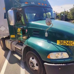 ABF Freight - ABF Freights truck #362410 license plate 9G36343 of California
