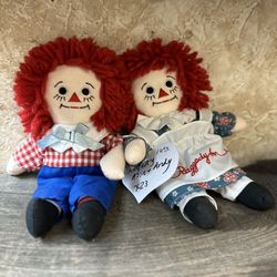 Kerri’s Co-Op Chicks - Do you want to try your luck with the vintage Raggedy Ann and Andy? Lol.