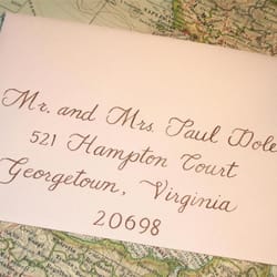 Pretty In Print Calligraphy