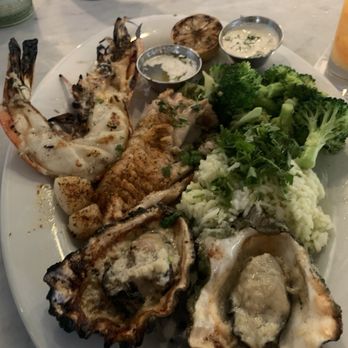Lure Fish House - Coastal Grill Platter - Seafood Near Me - Santa Barbara, California