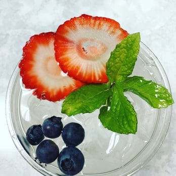 Fresh Rolls - Fruit infused detox water ( fresh strawberry& blueberry & mint) - Vietnamese Near Me - Tacoma, Washington Fresh Rolls - Fruit infused detox water ( fresh strawberry& blueberry & mint) - Vietnamese Near Me - Tacoma, Washington