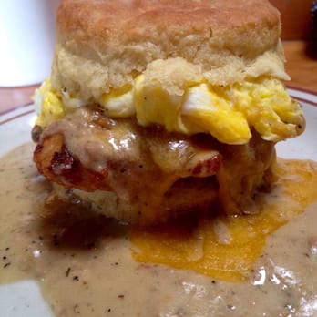 Pine State Biscuits - The Regina Deluxe with the egg scrambled. - Southern Near Me - Portland, Oregon