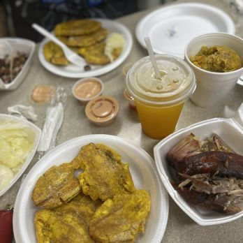 Bebo's BBQ - Yuca, tostones, pernil, mofongo - Barbeque Near Me - Carolina, Puerto Rico