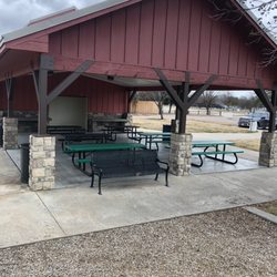 Parkhill Park and Pavilion - Covered seating/picnic area