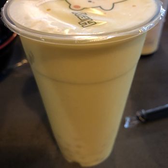 Suck It The Restaurant - Mango Passion Fruit with Lychee popping boba. - Sushi Bars Near Me - San Antonio, Texas Suck It The Restaurant - Mango Passion Fruit with Lychee popping boba. - Sushi Bars Near Me - San Antonio, Texas