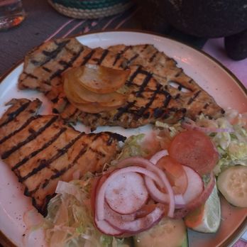 Charrito's Restaurant - Pollo Asado with salad - Mexican Near Me - Weehawken, New Jersey
