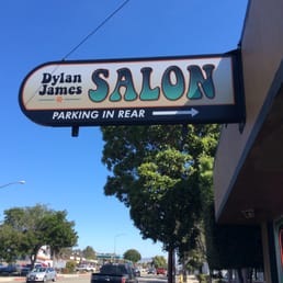 New sign for the Dylan James Salon & Vintage Boutique by Avila Sign & Design.
