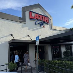 Restaurant entrance.