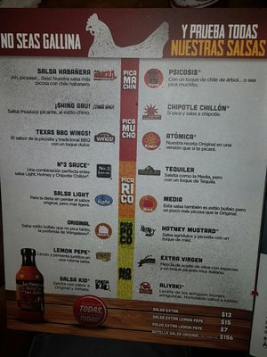 Menu photo 4 Las Alitas Boca del Río, VER Menu photo 4 Las Alitas Boca del Río, VER