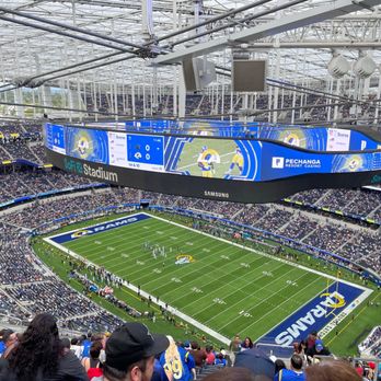 SoFi Stadium - View from the blood nose seats! - Stadiums & Arenas Near Me - Inglewood, California SoFi Stadium - View from the blood nose seats! - Stadiums & Arenas Near Me - Inglewood, California