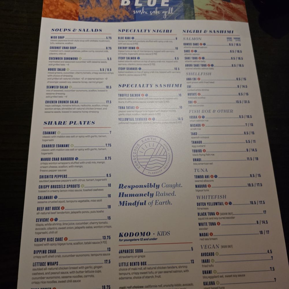 Blue Sushi Sake Grill - Sushi Bars Near Me - Westwood, Kansas