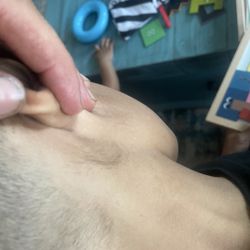 Slick's Barbershop - Left patch of long hair