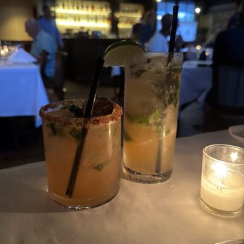 The Huntley Taverne - Lychee mojito and spicy strawberry margarita. Yummm - New American Near Me - Summit, New Jersey The Huntley Taverne - Lychee mojito and spicy strawberry margarita. Yummm - New American Near Me - Summit, New Jersey