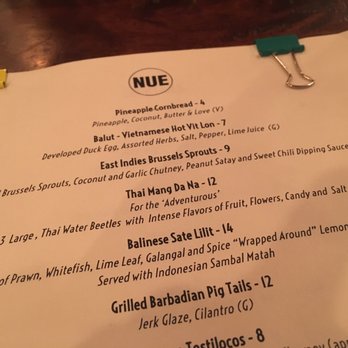 Nue - They have balut and water beetles!?!? What... - Tapas/Small Plates Near Me - Seattle, Washington