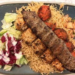 Naan And Kabob - NK GRILL PLATE
