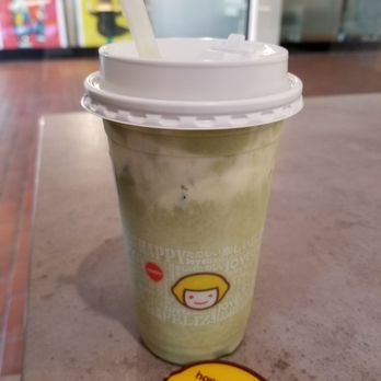 Happy Lemon - Specialty beverage Match latte with added sea salt topping. Awesome! - Juice Bars & Smoothies Near Me - Burlingame, California Happy Lemon - Specialty beverage Match latte with added sea salt topping. Awesome! - Juice Bars & Smoothies Near Me - Burlingame, California