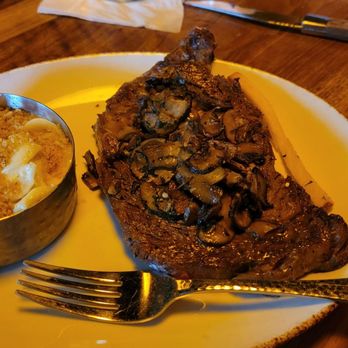 Haywire - Steak with added shrooms! - New American Near Me - Plano, Texas